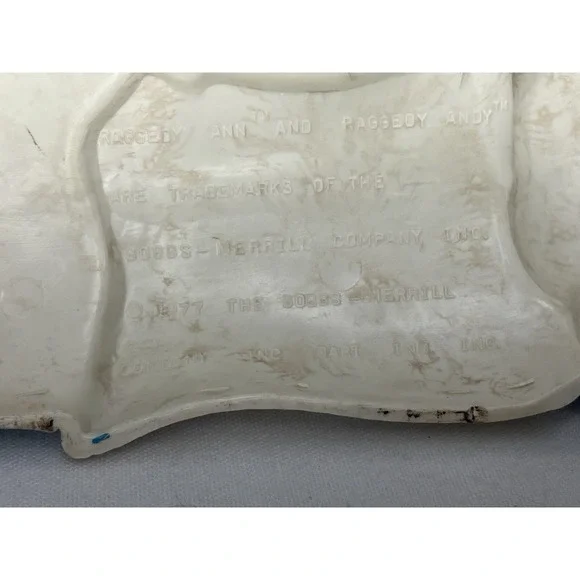 Set 2 Vintage 1977 Raggedy Ann And Andy Wall Hanging Decor Bobbs Merrill Co. 13" - Picture 3 of 14